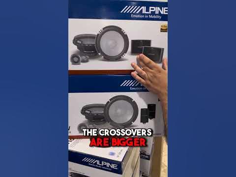 Alpine Type R 6 1/2" Component REVIEW: Alpine Type R2 - S652 VS. R2