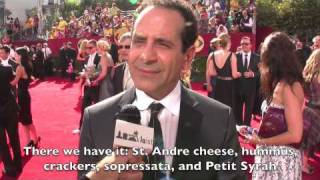 2009 Emmys Red Carpet interviews at Nokia Theatre LA Live - Drama Category (+ Tony Shalhoub)