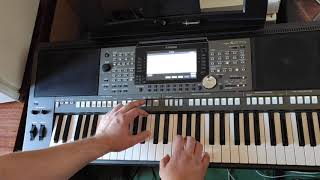 Александр Барыкин  - Чудо-остров Cover Yamaha PSR S970