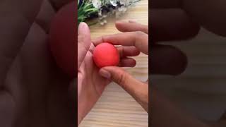 DIY how to make polymer clay cherry #shorts