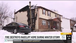 ‘It breaks my heart’: Hardin County family loses home in weekend fire during winter storm