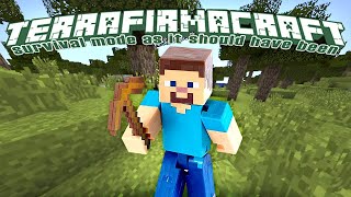 Видео Майнкрафт - Обзор мода TerraFirmaCraft с Адрианом! Выживание в игре ТеррафирМайнкрафт