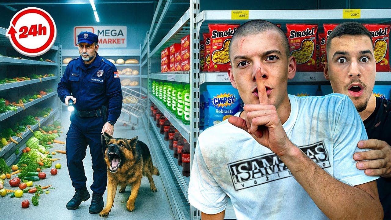 24H U MARKETU SA SIMIJEM ! *PRESPAVALI SMO*