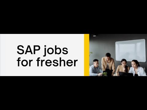 Job opening for SAP FRESHERS - YouTube