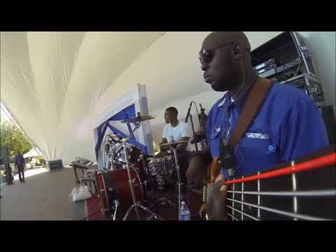 Singer Blinger On Bass playing alongside the AMS - Human Trafficking ...