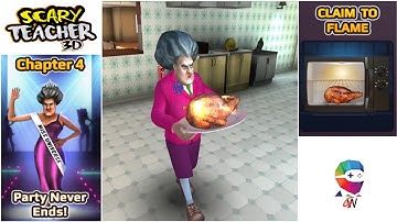 Scary Teacher 3D - Chapter 4 Party Never Ends! Level 2 - Claim To Flame
