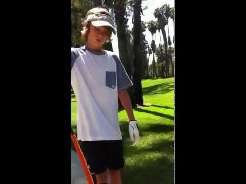 C. Thomas Howell and Liam Howell golfing - YouTube