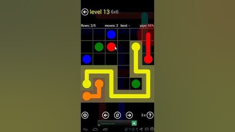 Flow Free - Regular Pack 6 x 6 Level 13