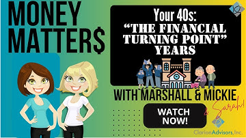 Money Matters S2Ep2 | Your 40s  The Financial Turning Point Years