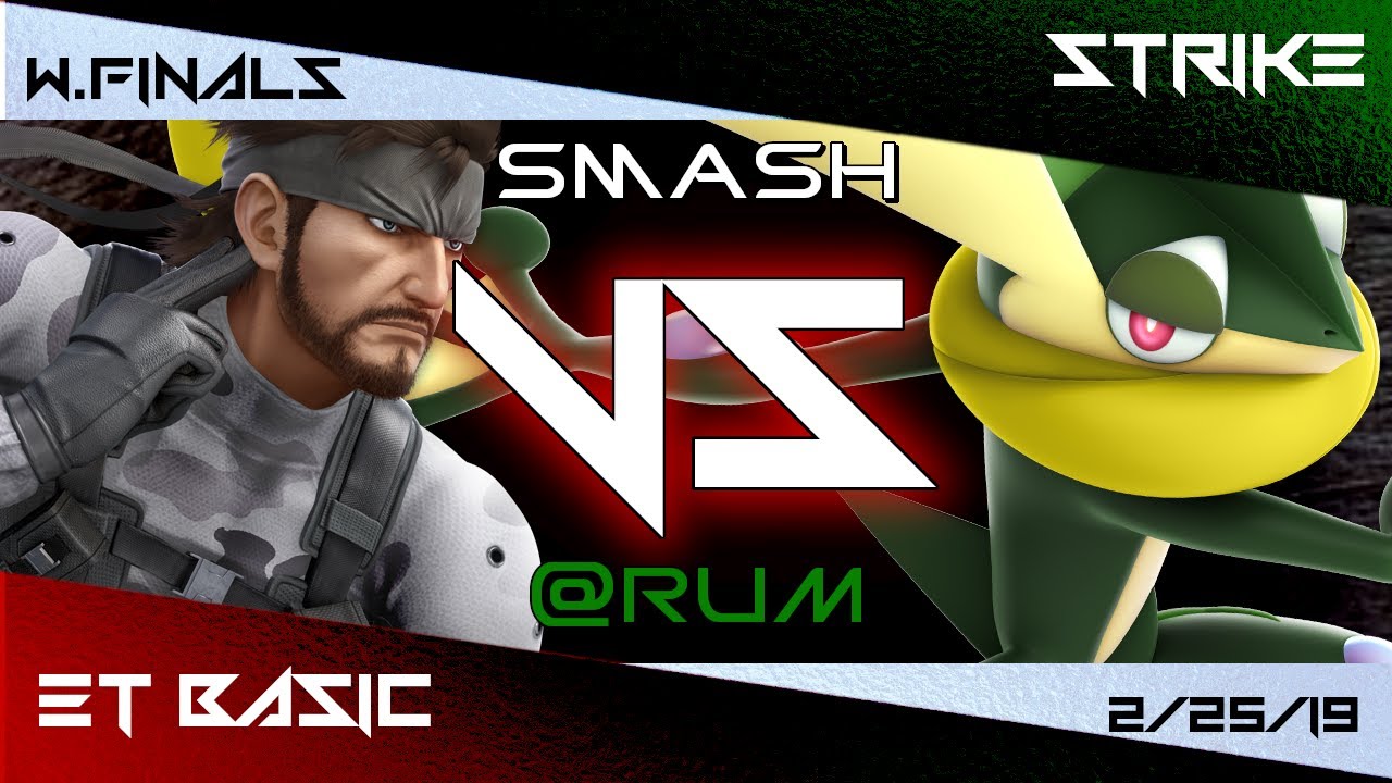 SAR19 - SSBU WF - Strike (Greninja, Yoshi) vs ET (Snake)
