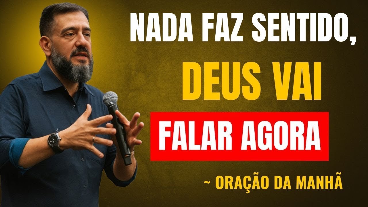 Seu Mundo Desabou? Deus Vai Trazer Sentido Hoje!| Luciano Subirá
