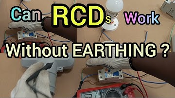 How RCDs work without earth | Live-neutral leakage versus Live - Earth leakage|