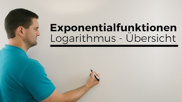 Exponentialfunktionen, Logarithmus, Playlist, Übersicht | Mathe by Daniel Jung