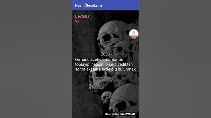 Nasıl Öleceğime Baktım [Açıklamayı Oku]