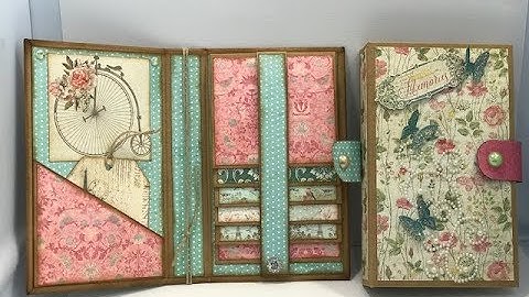 Cascading Mini Album, Kit & Instructions