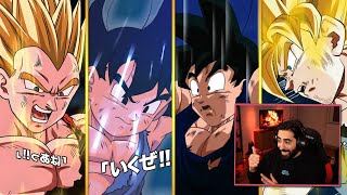 Standby Skill LR SSJ3 Goku & SSJ2 Vegeta und LR GT Goku & SSJ4 Vegeta in Dragon Ball Z Dokkan Battle