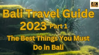 Bali Adventures- Top Things to Do When You Visit I Exploring Bali- Adventure, Relaxation and Fun.