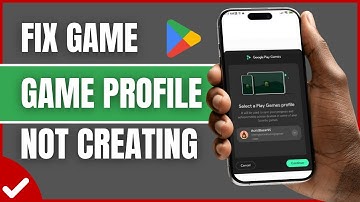 How to fix Google Play Games Profile Not Creating Problem (Solved)