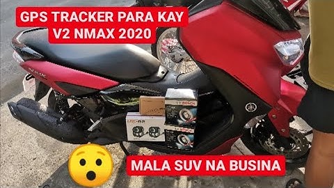 NMAX2020 V2 INSTALLED GPS TRACKER/BOSCH EUROPA/MINI DRIVING LIGHT