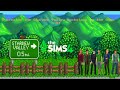 I created the Stardew Valley bachelors in the Sims 4! (No CC)