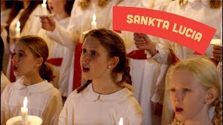 Video thumbnail of "Barnkammarkören / Barnplanetens Luciakör - Sankta Lucia (Luciasången) - Lucia & Julmusik"