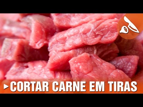 Vídeo: Como Cortar Carne Em Porções