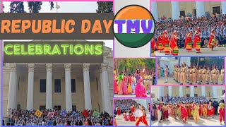 Republic Day Celebrations🇮🇳/ Telangana Mahila Viswavidyalayam/koti women's college/Hyderabad