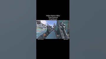 MW3 BETA TRIPLE COLLATERAL!😎 #sniping  #cod #beta