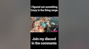 figured out something crazy in the firing range😳#videogames #apexlegends