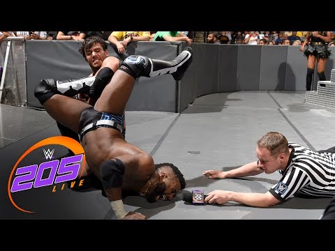 Cedric Alexander vs. Noam Dar - &quot;I Quit Match&quot;: WWE 205 Live, July 11, 2017