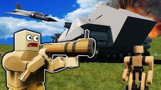 Desert Worms Army Invades Lego City! - Brick Rigs Roleplay Gameplay