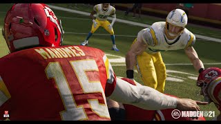 Number 1 Safety Blitz In Madden 21!