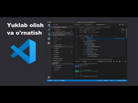 Video: Visual Studio'da qanday qilib ilova yarataman?