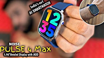 India’s first Al Smartwatch- Noise colourfit pulse 4 Max Review⚡️Best smartwatch under ₹2500