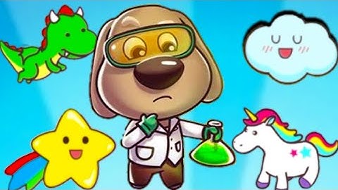 Talking Tom Candy Run Brainiac Ben Become Brainiac Monster Big Muscles ALL PETS ALL WORLDS GAMEPLAY