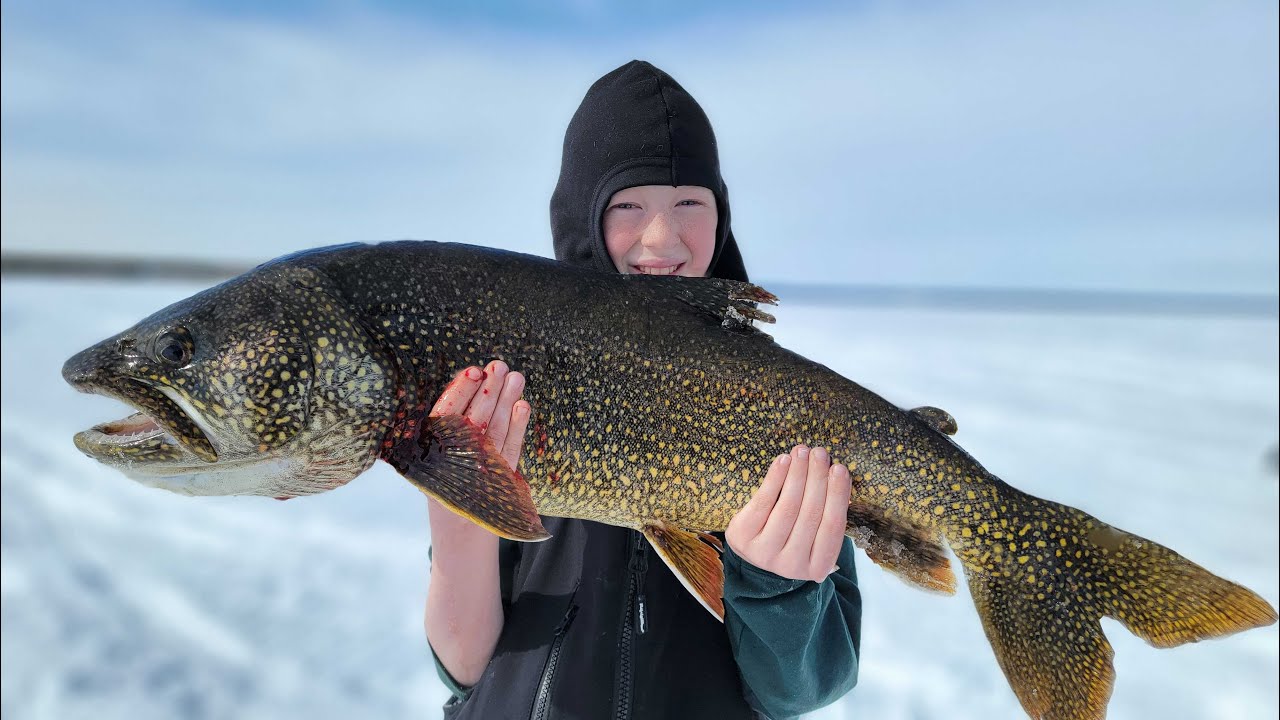 ⁣4 Days Fishing & Camping in Alaska - Lake Trout Catch & Cook (Catching Every Fish in Alaska)