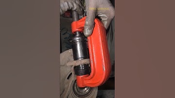 ball joint finally installed with a special tool