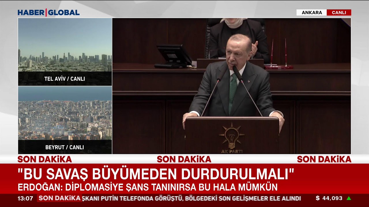 CANLI | Cumhurbaşkanı Erdoğan'dan İran Açıklaması