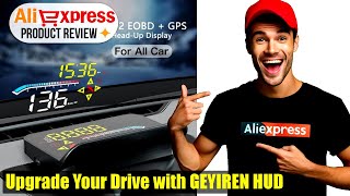 Upgrade Your Driving Experience with GEYIREN HUD | Must-Have Car Accessory!