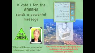 Queensland Sate Elections 2012 Sandra Bayleys Supporters Talk Mt Cooth-Tha Greens