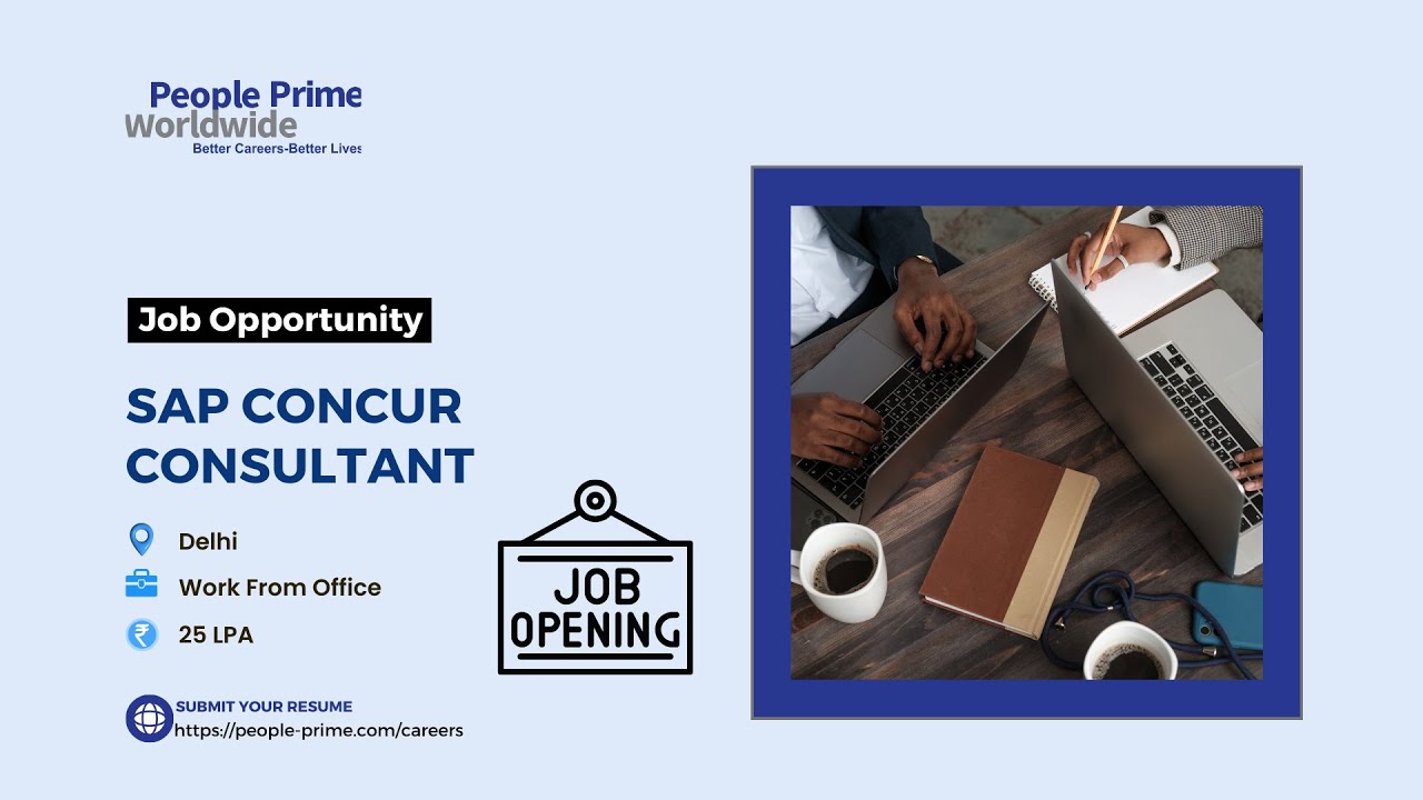 SAP Jobs: SAP Concur Consultant Wanted! | People Prime SAP Jobs - YouTube