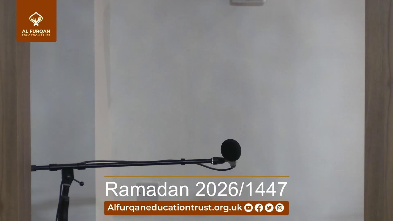Live Taraweeh 2026/1447 - Night 3 - Sh Osman Afrah & Sh Said Abdallah