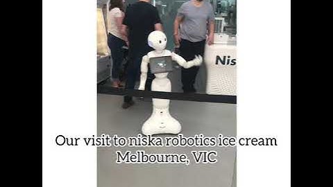 Niska robotics icecream parlour