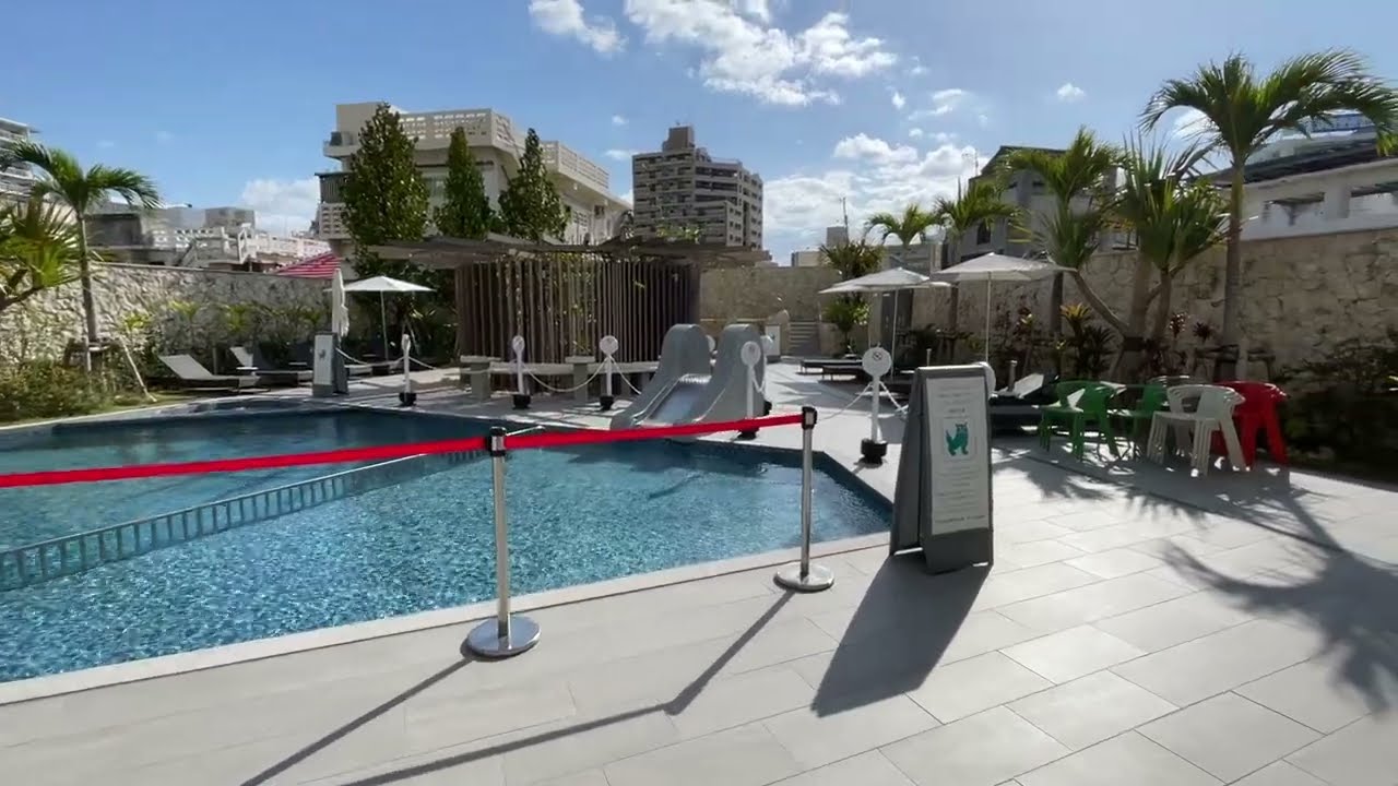 沖縄県那覇市にある 沖縄逸の彩 ひので 温泉リゾート の温泉とプールの詳細動画です Youtube