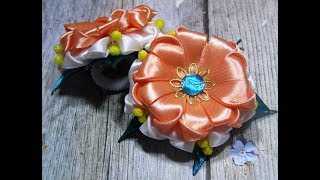 Резинки канзаши, мастер-класс для начинающих Резинки канзаши, мастер-класс для начинающих