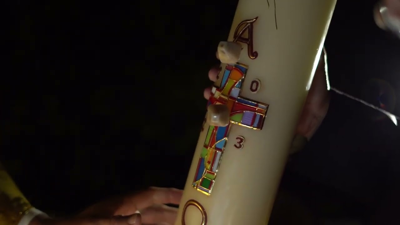 Bendición del Cirio Pascual