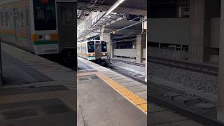 高崎駅8番線-211系 回送列車到着#jr東日本