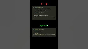 Java vs Python: String Reversal #SmallAlgorithmComparison