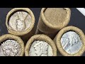 LIVE COIN ROLL HUNTING SILVER $500 BOX QUARTERS!
