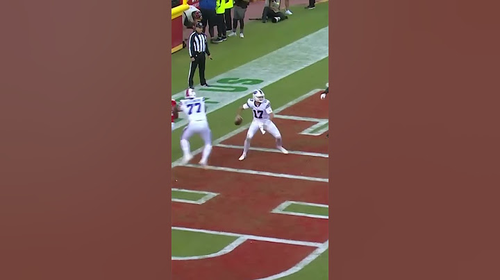 Josh Allen Breaking 3rd Down Bills Chiefs #shorts